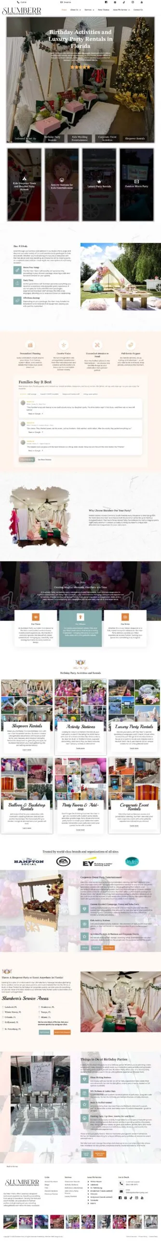 Slumberr website
